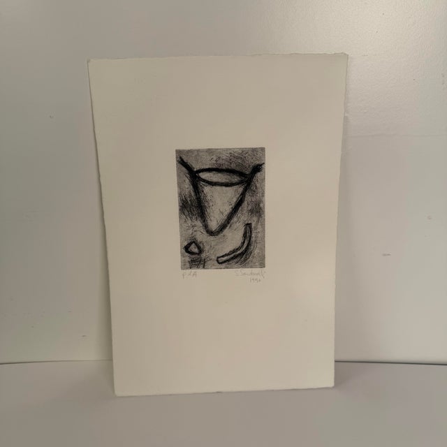 Susan Sartarelli “In the End, the Beginning” Print. Studio piece that is signed and dated. The piece is not framed....