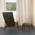 Olive 1960s Danish Modern Reclining Lounge Chair Ottoman Set by Søren Ladefoge for Sl Mobler For Sale - Image 8 of 10