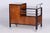 Czech Art Deco Trolley Walnut and Chrome-Plated Steel from Thonet, 1930s For Sale - Image 14 of 15