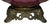 Red 19th C. Oil Kerosene Lamp Base W/ Font Gone With the Wind Banquet Antique Victorian Morning Glories For Sale - Image 8 of 8