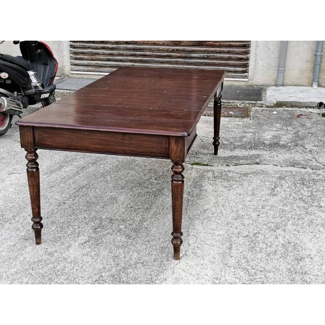 Extendable England Table, 1890s For Sale - Image 16 of 18