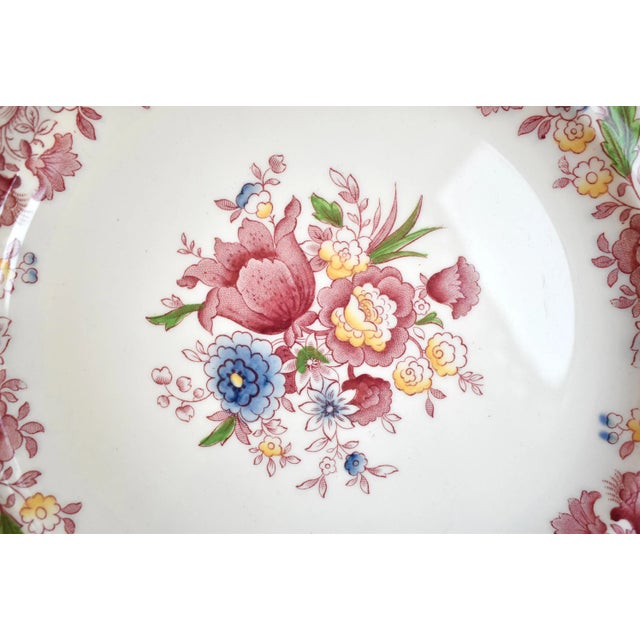 Vintage English Johnson Bros. "Dorchester" Pattern Platter For Sale In San Francisco - Image 6 of 7