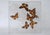 Unique signed vintage butterfly taxidermy acrylic shadow box featuring a group of 7 monarchs floating in front of a...