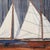 Lin Webber Original Watercolor Painting "Boat Models" 1997 Framed Sailboats For Sale - Image 4 of 12
