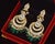 Estate Natural 8.30ct Polki Diamond & 28.30ct Emerald 22k & 18k Gold Chandelier Earrings, Pair For Sale - Image 12 of 13