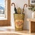 Wood Antique Hand-Painted Wooden Container from Hotel Posta, 1880 For Sale - Image 7 of 10
