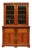 Two Part Book Cabinet with Glazed Top, 1890s For Sale