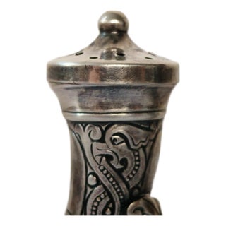 Silver Salt and Pepper Shaker by Magnus Aase, Norway, Set of 2 For Sale