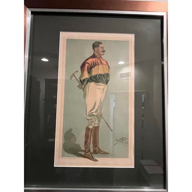 A rare, distinguished and highly collectible set of ten original Vanity Fair lithograph caricature prints, dating from...