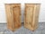 1900 - 1909 Pair of Antique English Rustic Pine Nightstands For Sale - Image 5 of 17