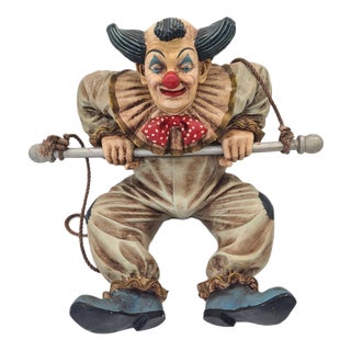 Large Sculpture of a Circus Clown by Jun Asilo, Philippines, 1996, 1990s For Sale