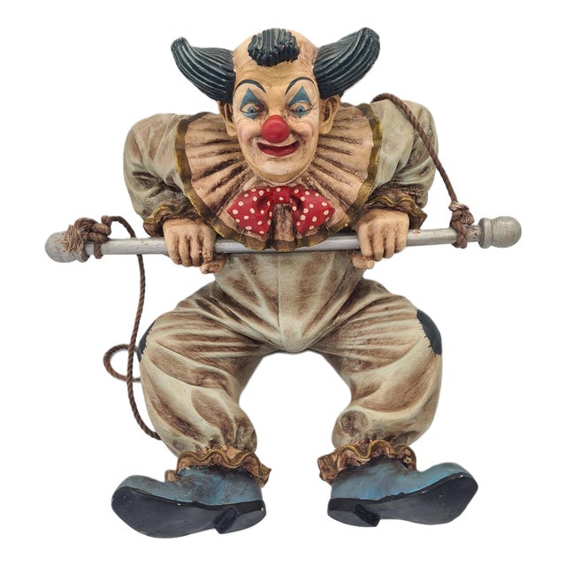 Large Sculpture of a Circus Clown by Jun Asilo, Philippines, 1996, 1990s For Sale