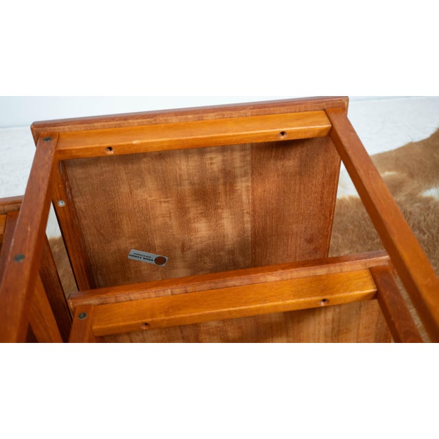 1970s Danish Modern BRDR Furbo Teak Nesting Tables - Set of 3 For Sale - Image 18 of 18