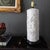 1960s 1960s Pierced Porcelain Blanc De Chine Quatrefoil Lamp on Black Base For Sale - Image 5 of 18