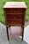 Traditional Antique French Regency Style Three Drawer Mahogany Chest W/Brass Fittings For Sale - Image 3 of 13