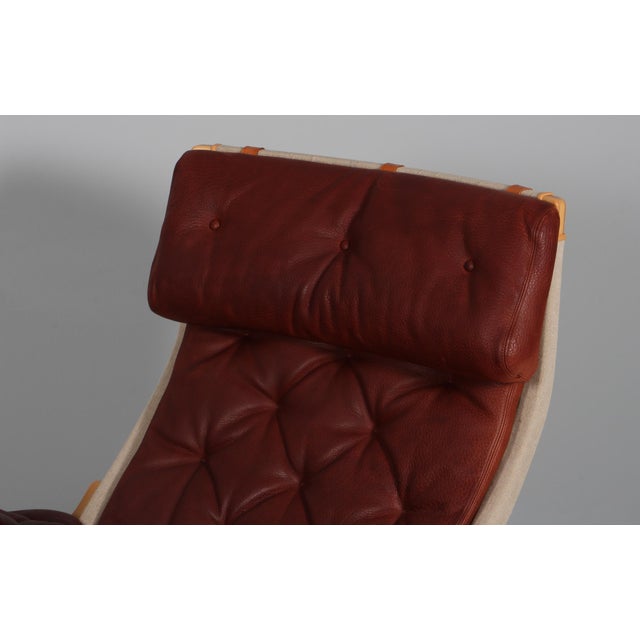 Pernilla Lounge Chair by Bruno Mathsson for Dux, 1980s For Sale - Image 3 of 9