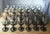 Elevate your next gathering with this impressive, matched service for 12. This 24-piece set of vintage Libbey "Classic...