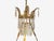 Bronze Neoclassical, Bronze, Crystal, Chandelier, Italy, 1950s For Sale - Image 8 of 9