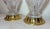 1990s Large Pair of Quality Vintage Brass Cut Crystal Electric Table Parlor Lamps For Sale - Image 4 of 11