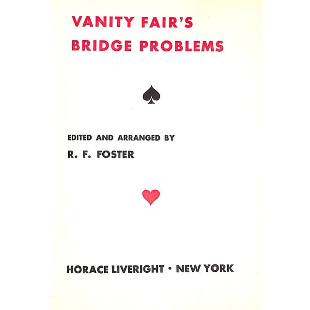 "Vanity Fair's Bridge Problems" 1932 Foster, r.f. [Edited and Arranged By] For Sale - Image 4 of 12
