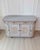 Off-white Swedish 19th Century Gustavian Style Four-Door Demi Lune Buffet, c. 1880 For Sale - Image 8 of 14