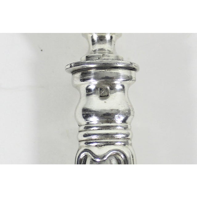 This is an antique French manche à gigot (also known as a leg-of-lamb bone holder). This specific piece was crafted by the...