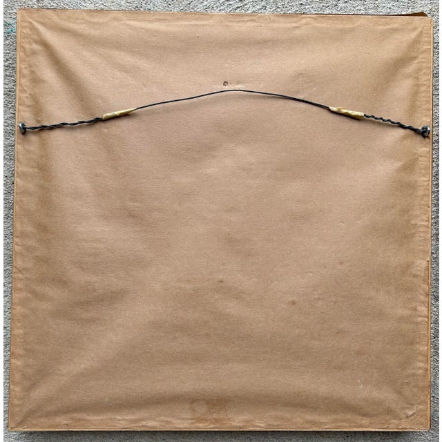 Printmaking Materials Original Hand Colored Etching of a Kitten in Tall Grass For Sale - Image 7 of 8