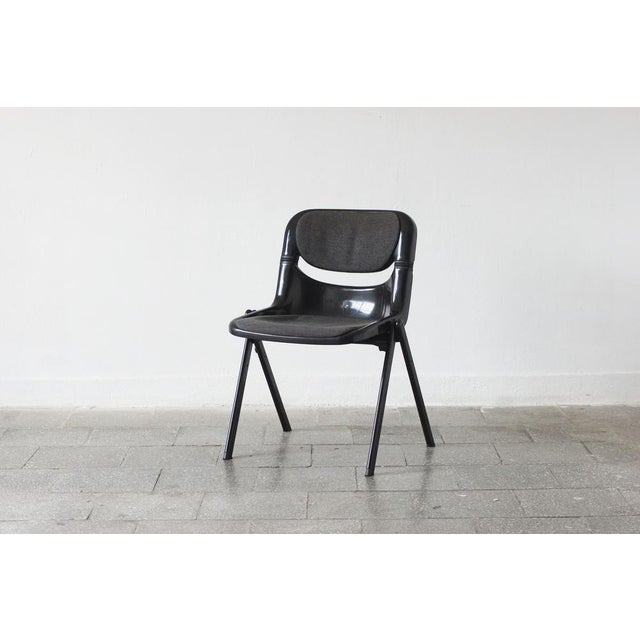 Textile Dorsal Chair by G. Piretti & E. Ambas, Italy, 1980s For Sale - Image 7 of 8