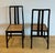 Black Lacquered and Cane Chairs from Montina S.P.A., 1960, Set of 6 For Sale - Image 4 of 14