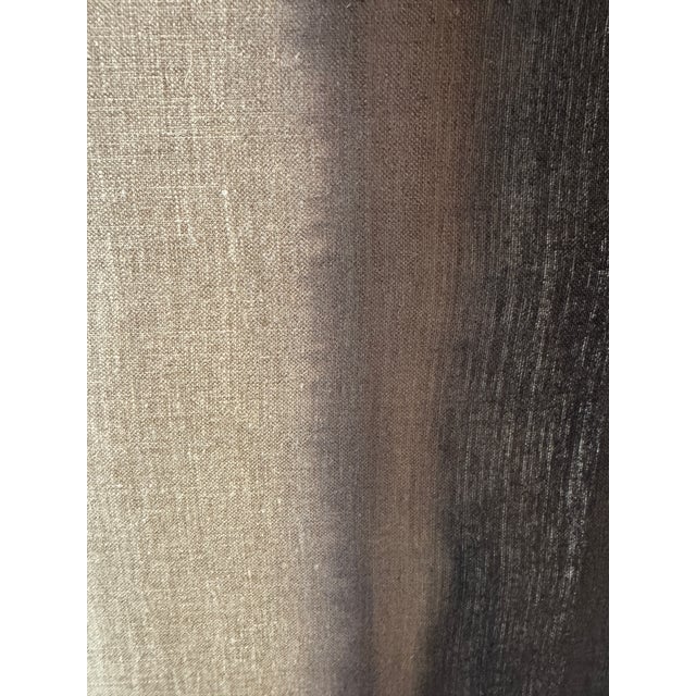 Minimal Abstract Painting Oil on Japanese Linen (A) For Sale - Image 4 of 9