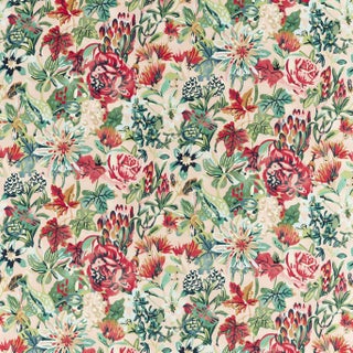 Harlequin Perennials Fabric in (Gaia) Positano/Tree Canopy/Tulip For Sale