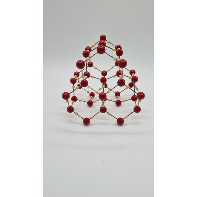This molecular model of ice crystals from the 1950s, made in Czechoslovakia, is a spatial composition that straddles the...