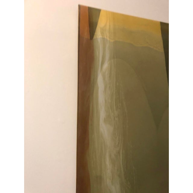 2000 - 2009 Original Oil on Aluminum "Reservoir" by Lynn McCarty 72" X 50", 2003 For Sale - Image 5 of 10