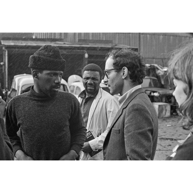 Filming of One Plus One Frankie Dymon, actor and one of the leaders of America's Black Power movement in Britain, talks to...