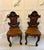 Antique Victorian Carved Mahogany Hall Chairs, 1850s, Set of 2 For Sale - Image 4 of 18