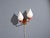 1940s Swedish Modern, Wall Sconce, Brass, Lacquered Metal, Glass40s For Sale - Image 4 of 10