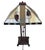 Pair Arts & Crafts Style Metal & Glass Table Lamps. u.s.a. Late 20th Century. For Sale - Image 11 of 11