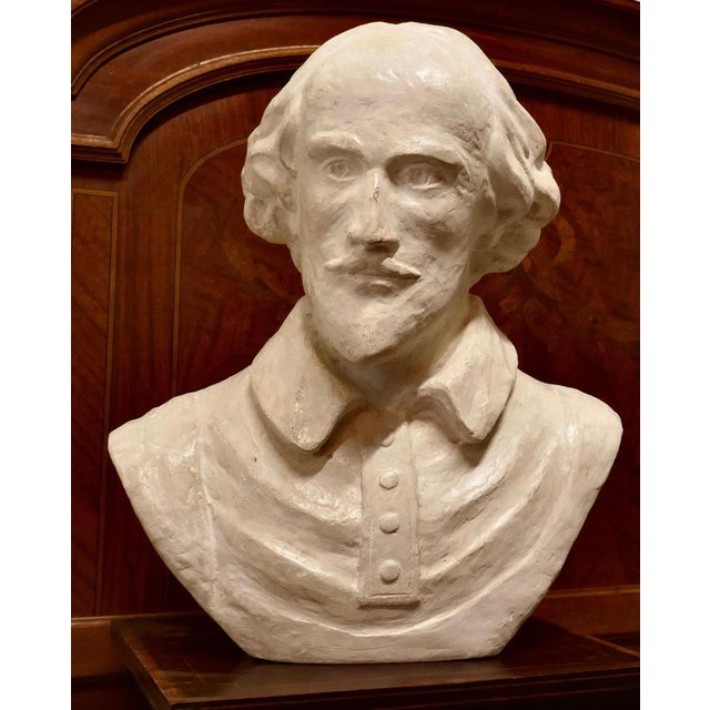 Large Bust of William Shakespeare, 1950 For Sale - Image 4 of 8