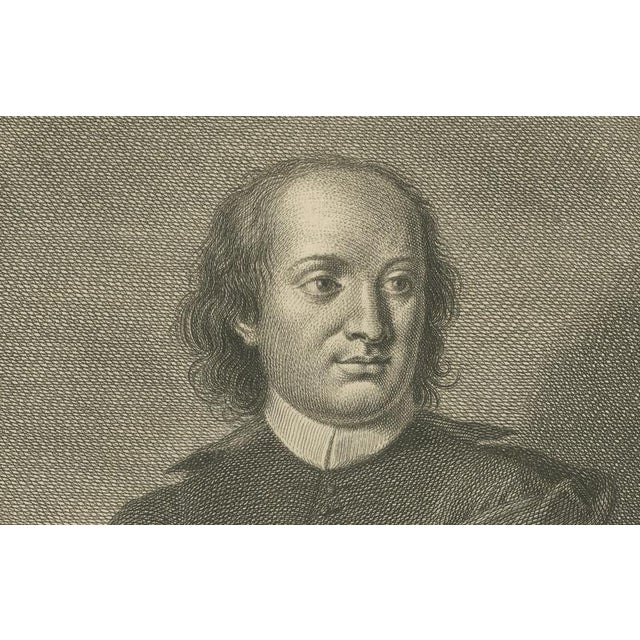Benedetto Menzini, Florentine Poet & Priest Portrait, 1769, Etching For Sale - Image 6 of 9