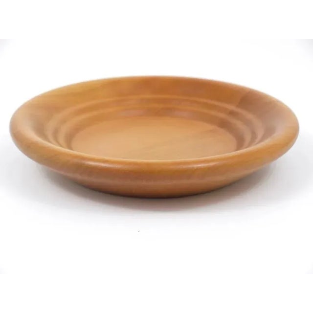 Modern Modernist Wooden Fruit Bowl attributed to Carl Aubock, Austria, 1970s For Sale - Image 3 of 7