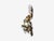 1950sFrench Marie Therese Style, Cherub Wall Sconces, Gilt-Brass, Crystal - a Pair For Sale - Image 12 of 12