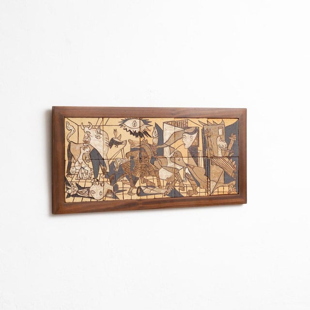 Tribute to Picasso's Guernica, 1960s, Ceramic For Sale - Image 4 of 18