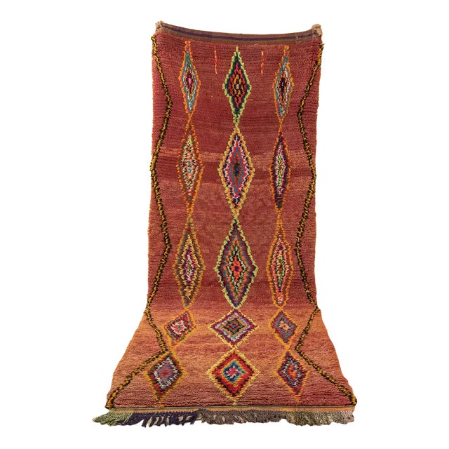 Vintage Boujad Berber Rug For Sale