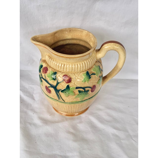 Vintage Ceramic Pitcher With Lid Chairish