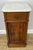French Style Bedside Table with Marble Top For Sale - Image 13 of 13