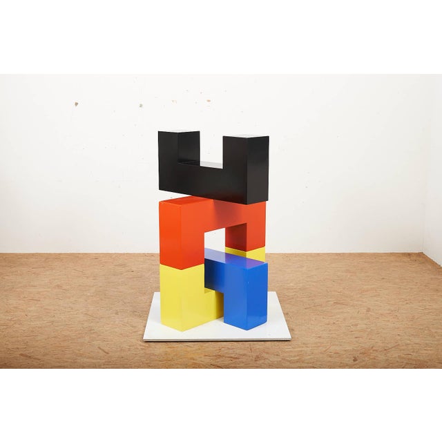 Plastic Jean-Phillipe Rossinelli, Naef Quadrigo XXL Super Maxi, 1960s, Melamine and Particle Board For Sale - Image 7 of 18