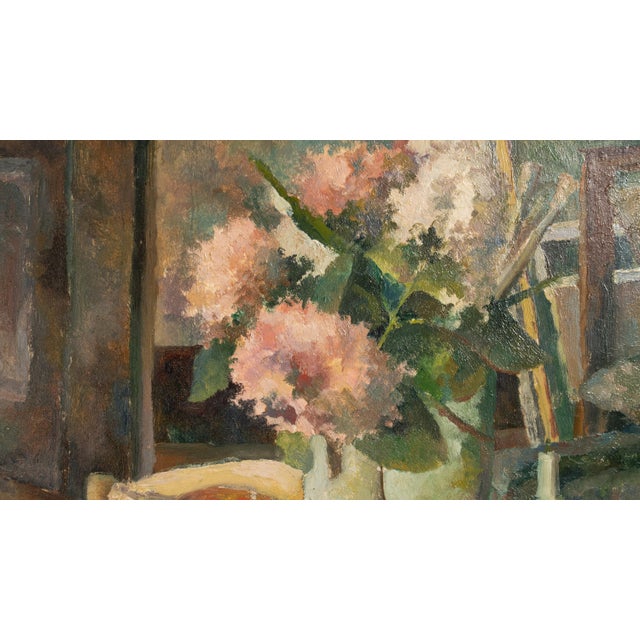 Early 20th Century Framed Oil on Panel Still Life For Sale - Image 5 of 11