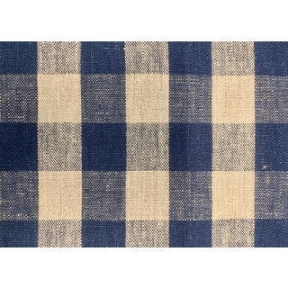 Modernplum Wales Check Marine - by the Yard For Sale