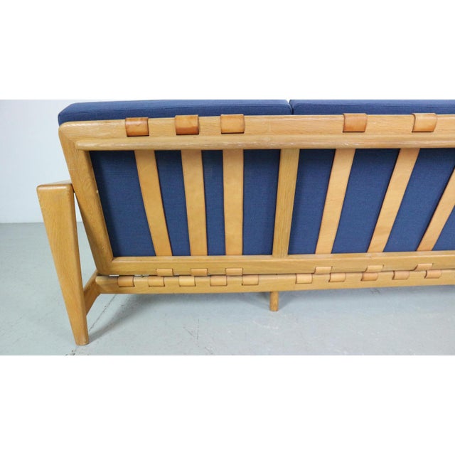Swedish Model Bodö Oak 3.5 Seater Sofa by Svante Skogh for Säffle Furniture, 1950s For Sale - Image 10 of 18