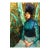Donald Roy Purdy, Modernist Wild Thing Woman in Forest Oil Painting For Sale